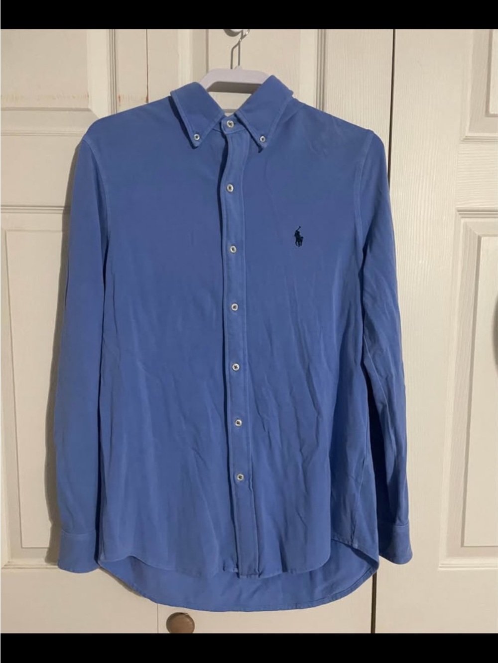 Polo by Ralph Lauren Light Blue Long-Sleeve Button-Down Shirt
